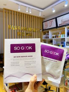 Mặt Nạ Phục Hồi Giữ Ẩm Mát Lạnh Làm Dịu B9 So Gook Skin Repair 25ml (10 miếng)