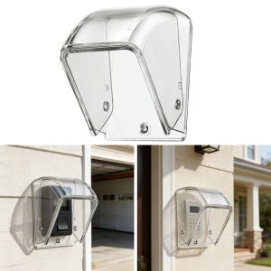 YUDESHUI Plastic Ring Doorbell Cover Waterproof Transparent Doorbell Rain Cover Durable Rainproof Case Outdoor Doorbell Box Outdoor Use
