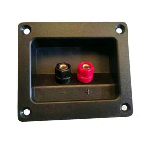 Trục quả chuối Loa thiết bị đầu cuối loa kết nối hộp Phụ Kiện Loa coppers JUNCTION Clip Hộp nối dây vuông