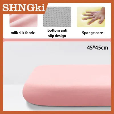 SHNGki Dày ghế đệm siêu mềm Bộ nhớ bọt Ghế văn phòng Pad thoáng khí phục hồi eo đệm