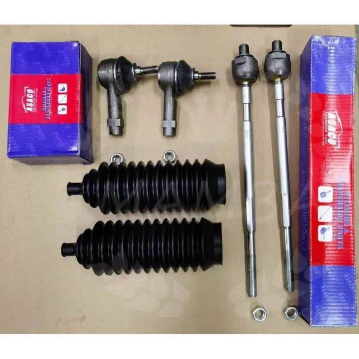 TIE ROD END & RACK END PROTON WIRA,WAJA,GEN2,PERSONA WITH BOOT RUBBER