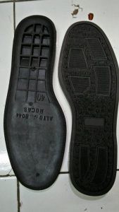 Odrey bisa cod Outsole sepatu sol sepatu brodo rokas Warna Hitam dan Cream Ready Size 39 - 44
