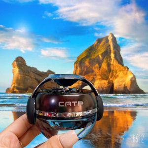 Nước Hoa CATP Cao Cấp Cánh Quạt Xoay Bằng Năng Lượng Mặt Trời Dùng Cho Ô Tô