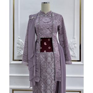 Set Kebaya Laksmi Kutubaru - Kebaya Lamaran Modern - Kebaya Wisuda - Kebaya Bridesmaid
