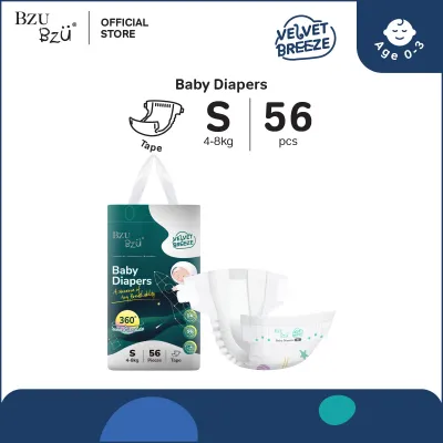 BZU BZU VelvetBreeze Baby Diapers Tape