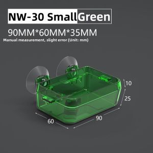 NOBLELUX Anti-Escape Reptile Feeder Bowl Detachable Plastic Reptile Food Dish Portable with Suction Cup Reptile Food Water Feeding For Chameleon Iguana Lizard Snakes