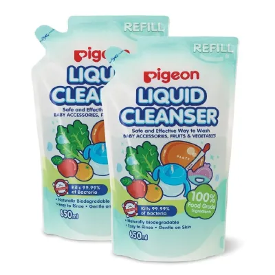 Pigeon Liquid Cleanser Refill 650ml x 2pk