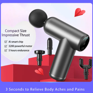 【Hania】Body Muscle Exercise Fitness Relaxation Blood Circulation Stimulator Therapy Massage Portable Fascia Gun