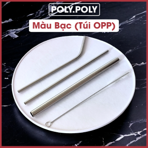 Ống Hút Inox 304 Kèm Cọ Rửa