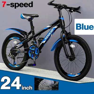 AENXRD SD Ready stock Bike for kids Mountain bike 20 24 inch BMX bicycle 21 speed Boys&Girls 4-17 years bike