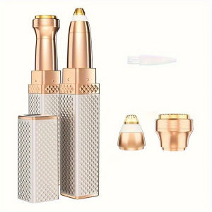 Mini Electric Eyebrow Trimmer & Hair Remover Rechargeable with Light/ Mesin Pencukur Elektrik Mini