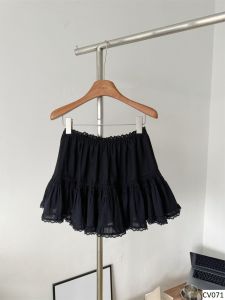 Chân Váy Nữ BABEE Kiểu Ngắn Dáng Xòe Phối Ren CÓ LÓT TRONG Lưng Thun Dễ Thương Xinh Xắn
