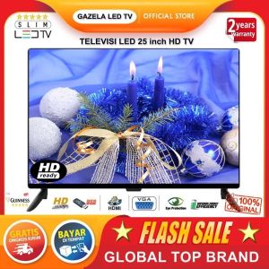 NEW TV LED 25 FULL LAYAR DIGITAL SUPPORT HDMI VGA AV DAN USB GARANSI 1 TAHUN RESMI