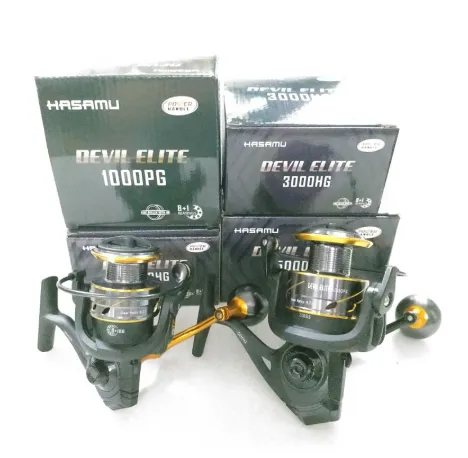 MAX DRAG 12KG-20KG NEW HASAMU DEVIL ELITE 1000PG- 5000PG SPINNING REEL