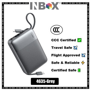 IN-BOX Remax 4635 CCC Type-C bidirectional fast charging 20000mah PB(Built in L and Type-C cable)