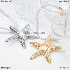 [COD] Modingdue 2024 Trend Necklace Starfish Pendant Necklace For Women Summer Holiday Party Boho Style Jewelry Gifts