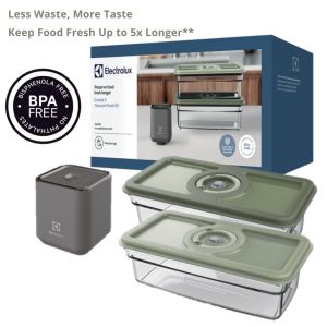 Electrolux EAVFK1 Vacuum Pump with Airtight Containers (2pcs)