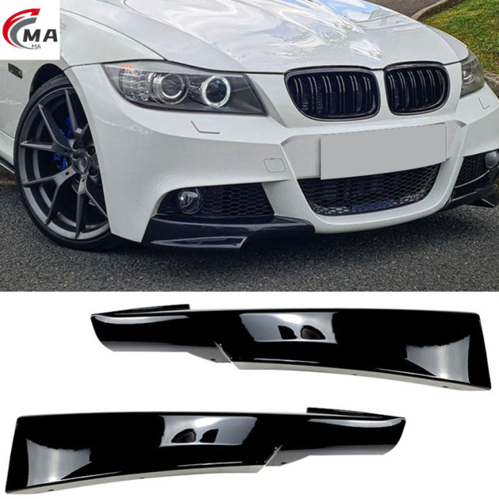 Style Front Bumper Lip Splitter Body Kit For BMW 3 Series E90 Facelift ...