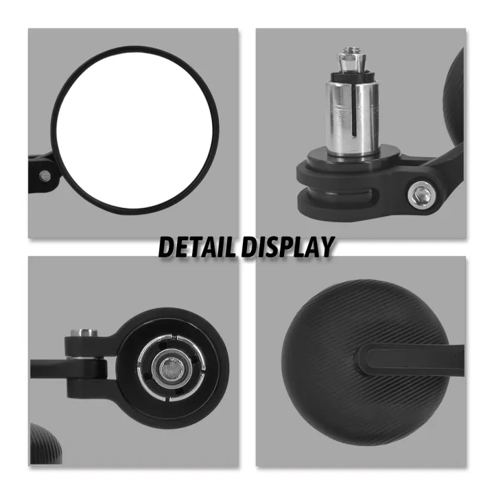 Universal%20Motorcycle%20handle%20end%20circular%20mirror%20Rear%20View%20Mirror%20Cafe%20Racer%20Bar%20End%20Side%20Mirrors%20For%20Benelli%20Leoncino%20500%20250%20BJ500%20KTM%20DUKE%20BMW%20SUZUK%20GSX-R750%20Honda%20Rebel500%20cm300%20cmx500%20etc%20-%20Image%209