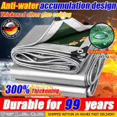 【singapore spot】heavy-duty thickened outdoor cover tarpaulin canvas rain cover for balcony canvas sheet canvas sheet cover shelter fabric waterproof ground sheet double-sided coating 防雨布