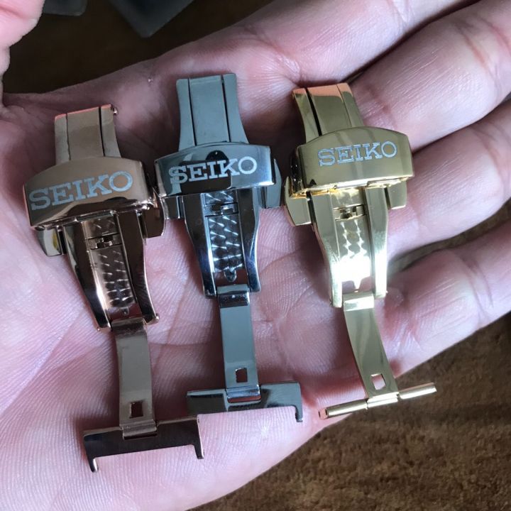 Khóa bướm đồng hồ Seiko (Khắc logo CNC) | Lazada.vn