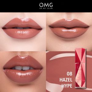 OMG OH MY GLAM Colorlast Lip Vinyl 2.5 g - Transferproof Gloss - Longlasting Stain - Intense Color - Plumpy & Comfortable On Lips