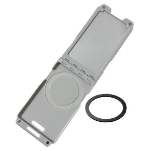 NOBLELUX Badge-style E-Reader Case Auto-aligning ic Flip-top Full Coverage Case with ic Metal Ring Full Coverage Portable Cover for XTEINK X3 X4 E-Reader Protection