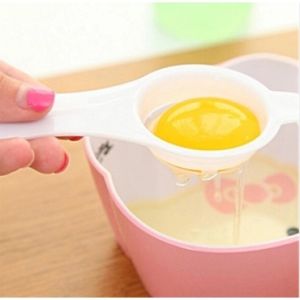 Alat Pemisah Kuning dan Putih Telur Sendok baking dapur pegangan Gagang Egg White Yellow Separator