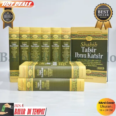 Buku Agama Islam Kitab Shahih Tafsir Alquran Ibnu Katsir 1 Set Isi 9 Jilid Lengkap 30 Juz Pustaka Ibnu Katsir Kitab Terjemah Tentang Tafsir Ringkasan Ibnu Katsir Terjamah Satu Set Terjemahan Tapsir Jalalain Terjamahan Indonesia Ilmu