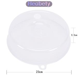 Heabety Rõ ràng lò vi sóng tấm bìa thực phẩm món ăn nắp thông gió hơi nước Vent nhà bếp nấu ăn