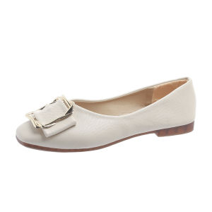 Free Shipping New Autumn Collection: Versatile And Comfortable Soft-Soled Shoes Perfect For Women Featuring A Non-Slip Design Shallow Opening And Flat Sole