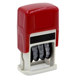 English Date Rubber Line Dater Number Rubber Date Business for Scrapbooking Packaging
