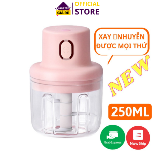 Máy Xay Tỏi Ớt Mini sạc Pin Đa Năng CHỌN MẪU - HOẶC DÙNG TAY KÉO máy xay gia vị tỏi ớt tiện lợi hơn máy xay tỏi ớt kéo dây Máy xay thịt cá rau củ quả các loại máy xay hoa quả xay thức ăn cho bé