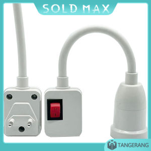 Fitting Lampu Fleksibel E27 Over Colok On Off/Gagang Fleksibel 25cm/Fitting Fleksibel