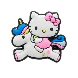 Jibbitz cross charm hello  Cute Cartoon Girl Shoes Accessories