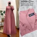 GAMIS WANITA CRINKLE TERBARU 2025 - GAMIS POLOS BAHAN CRINKLE AIRFLOW. 