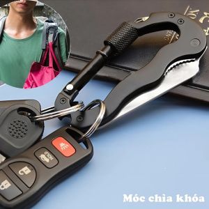 Móc Dao Đa Năng 5in1 Gấp Gọn – Dụng Cụ Tiện Ích Mini Có Dao Răng Cưa Đầu Vít Mở Nắp Chai