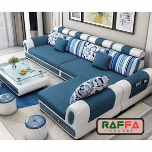SOFA L - SOFA MINIMALIS - SOFA SET RUANG TAMU / RUANG KELUARGA - L MINIMALIS L80