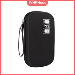 WHPHous Travel Digital Storage Bag Multi Compartment Organizer For Mobile Phone Charger Cable Portable For Business School Home