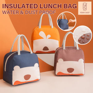 Modern Bear Bag Large Capacity Cute Water-proof Dust Resistance Insulated Lunch Bag