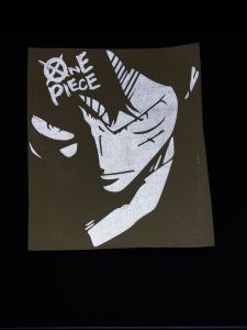 STIKER LUFFY ONE PIECE - STIKER VISOR - STIKER MOTOR