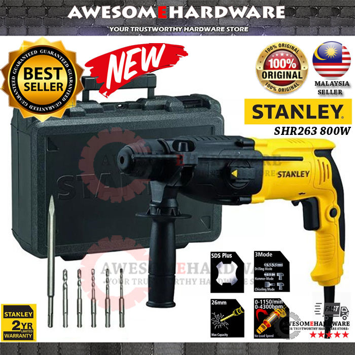 Stanley 26mm on sale rotary hammer