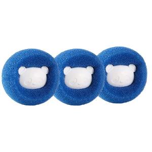 3PCS Pet Hair Remover Reusable Ball Laundry Washing Machine Filter Wool Sticker Cat Hair Remover Pet Fur Lint Catcher Home