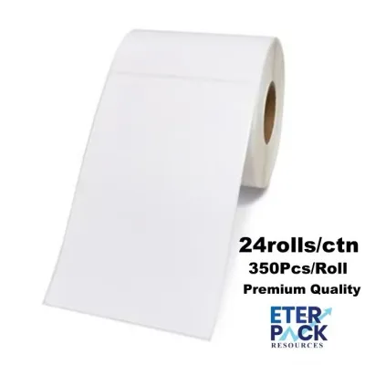 ETER PACK 350Pcs A6 Thermal Paper Shipping Label Consignment Note Sticker 100x150mm / 10*15cm 热敏标签