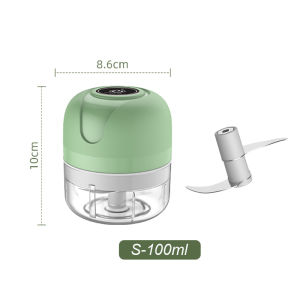 Electric Food Garlic Ginger Chopper Blender Grinder | USB Rechargeable | Food Tools