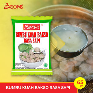BASOPAS Bumbu Kuah Bakso Rasa Sapi 65gr