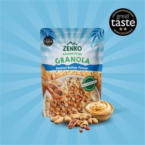 [NEW] ZENKO - Ancient Grain Granola - Peanut Butter Power (300g)