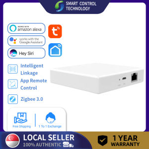 SCT Tuya Zigbee Wireless Smart Gateway Hub Smart Home Bridge Multi-Mode Remote Control Wired Gateway Smart Life APP Wireless Remote Controller