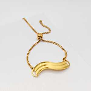 GELANG SERUT PLAT GLOMBANG TITANIUM (COD)