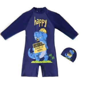 High Quality Swimsuit for Kids Baby Dri-fit Rashguard Swimming Costume 1pc Swimwear for Boys